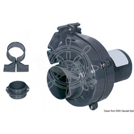 Aspirateur gaz de fond de cale 12 V 150 m³/h 3 A