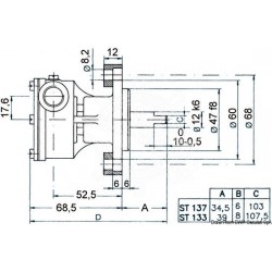 Pompe Nauco ST137 bouche 3/8"