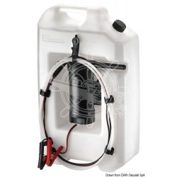 Kit de vidange d'huile 12 V avec réservoir