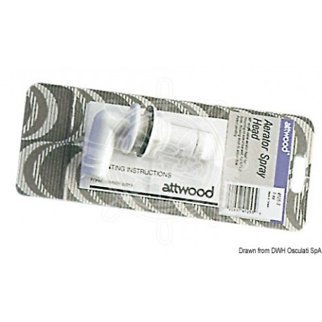 Tête spray pour pompes aératrices Attwood