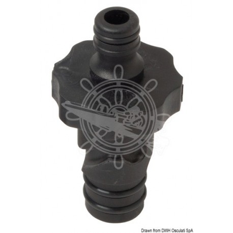 Nable rinçage pont en plastique droit