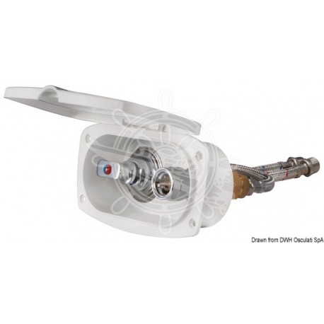 Prise d'eau New Edge avec robinet mélangeur