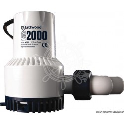 Pompe de fond de cale Attwood Heavy Duty 24 V 3,5 A
