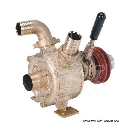 Pompe auto-amorçable en bronze 120 l/min