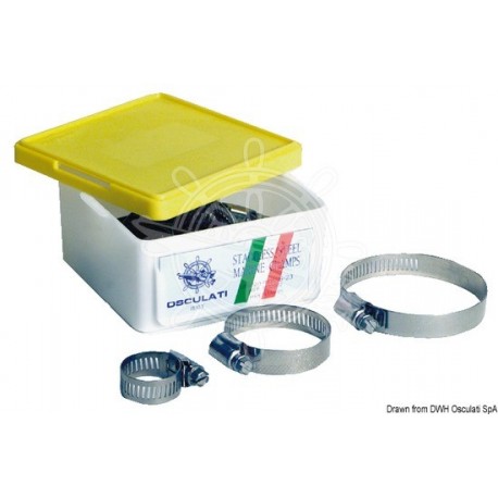 Collier de serrage inox 156/178 mm