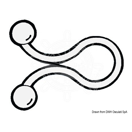 Collier câbles 30mm