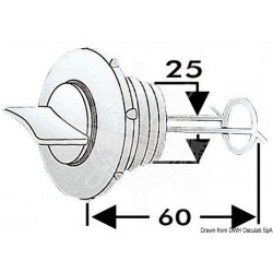 Nable de vidange nylon 25 mm