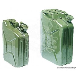 Jerrican essence en tôle 10lt