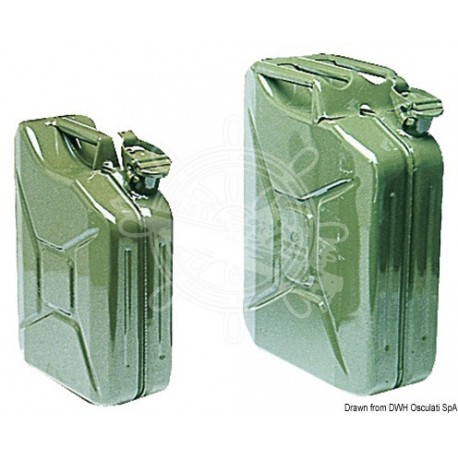 Jerrican essence en tôle 20lt