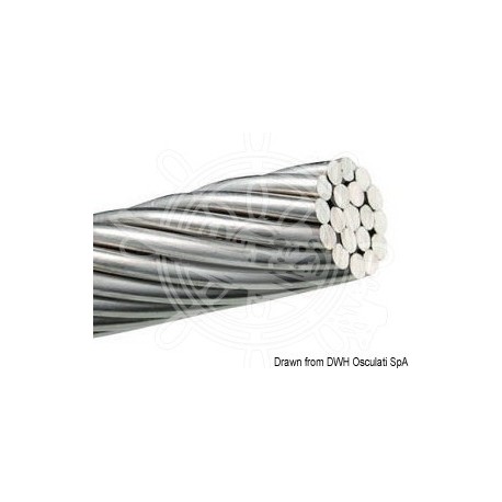 Câble inox AISI 316 19 fils 5 mm