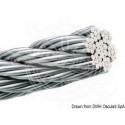 Câble inox AISI 316 49 fils 8 mm