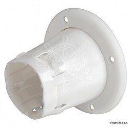 Passe-câble blanc en PVC