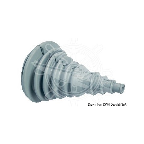 Soufflet caout. gris maxi H175