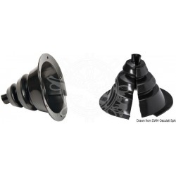 Soufflet passe-câbles ouvrable Ø externe 107 mm