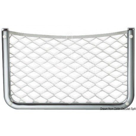 Filet porte-objets avec bordure 345 x 220 mm