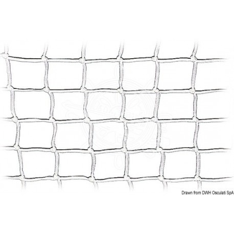 Filet de securitè pour balcon blanc 600 mm x 30 m