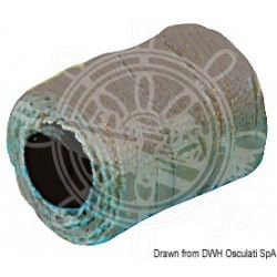 Tresse noire rechange pour fusil de plongée 2,5 mm