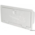 Coqueron ABS blanc poli 540 x 244 x 116 mm