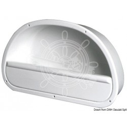 Poche latér. fourre-tout ABS blanc poli 535x 320mm