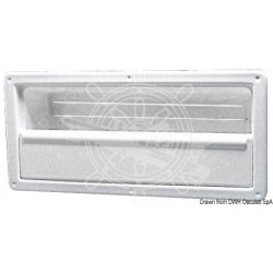 Poche latérale ABS blanc 540 x 244 x 120 mm