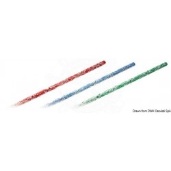 Bout Marlow Doiblebraid effet marbre vert 14 mm