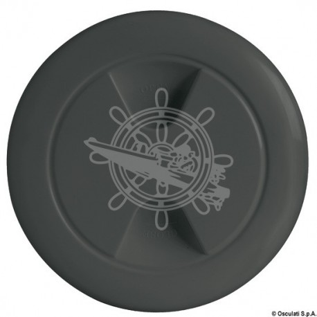 Bouchon inspection polypropylène noir 102 mm