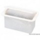 Caisson blanc avec porte 280 x 180 mm façade C