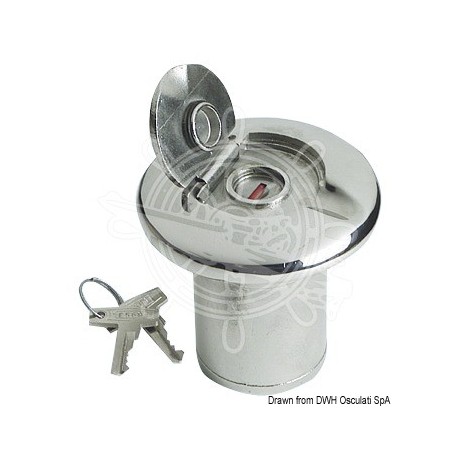 Bouchon inox + clé DIESEL 50