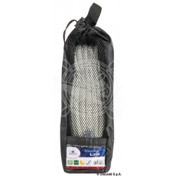 Ligne amarrage noir avec épissure 20 mm x 12 m