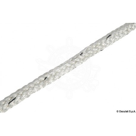Tresse ROUND LINE 20mm blanc