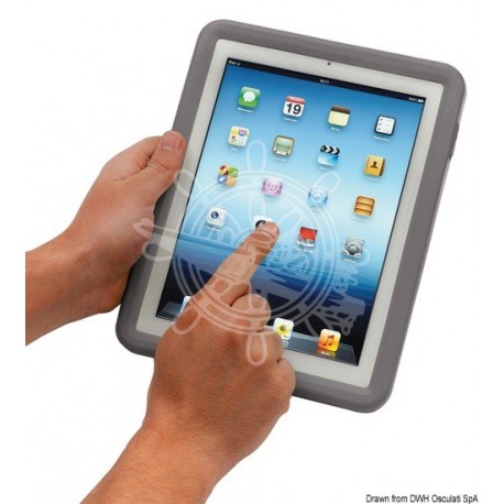 Protection imperméable gris pour 2/3/4 iPad