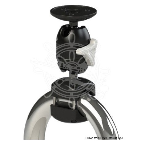 Support Scanstrut p. étui iPad fixation sur tubes