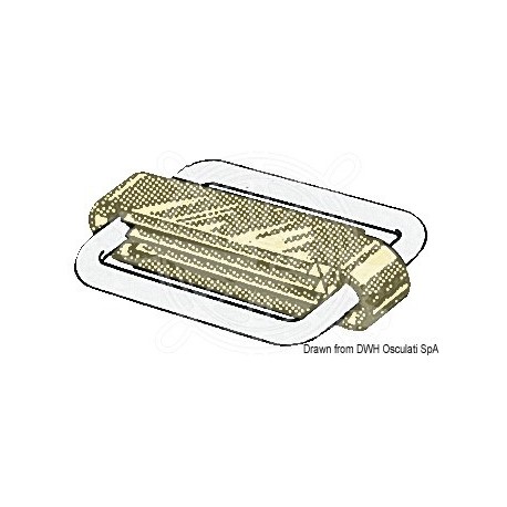 Boucle inox SeaSure fermé 50 mm