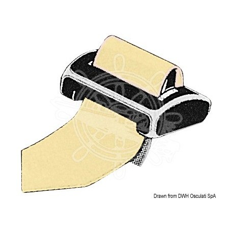 Boucle noire en nylon SeaSure 50 mm