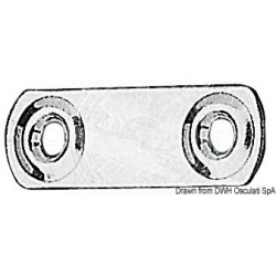 Platine pour fixer sangles 50 x 16 mm