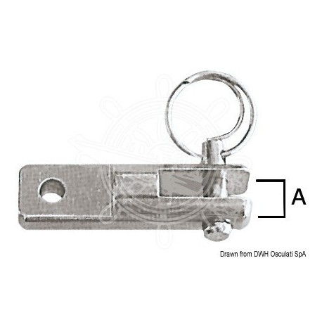 Articulation inox ridoirs 5mm