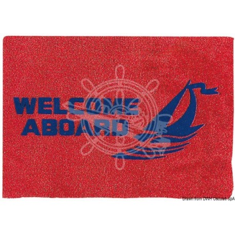Paillasson Welcome Aboard Roug