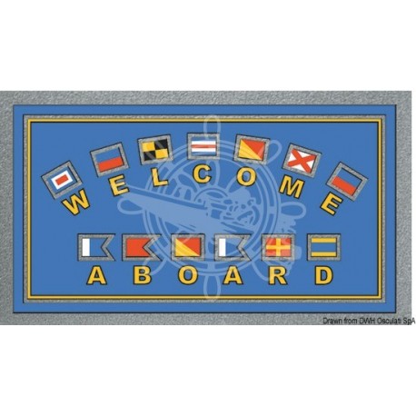 Paillasson antidérap. Format 40 x68cm Grand Pavois