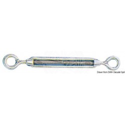 Ridoir à double oeillet AISI 316 10 mm