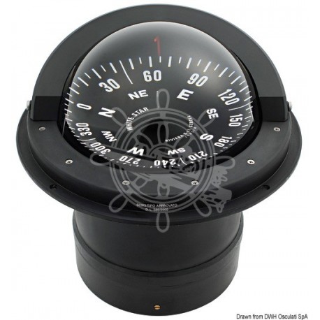 Compas à encastrer RIVIERA 6" pour voiliers B6/W3