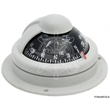 Compas RIVIERA Comet 2" fixation sur plan gris