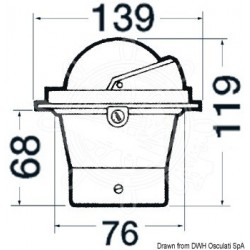 Compas 3" RIVIERA BZ1/AV