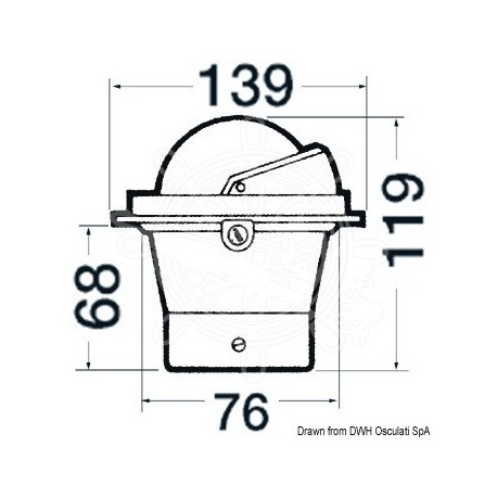 Compas 3" RIVIERA BZ1/AV