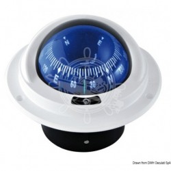 Compas compacte IDRA à encastrer rose bleue front