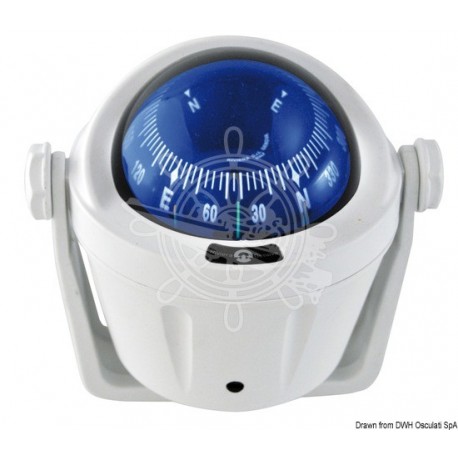 Compas compacte IDRA rose blaue front. avec étrier