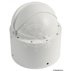 Compas 4" RIVIERA AV rose blanche/boîtier bleu