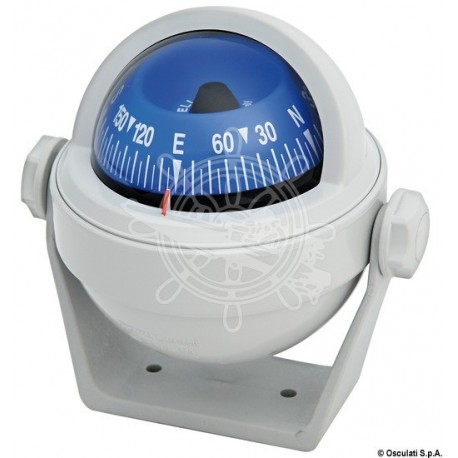 Compas RIVIERA BS2 2"1/2 rose bleue/boîtier gris