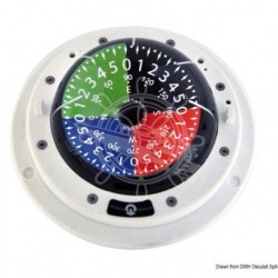 Compas tactique de régate RIVIERA 3" blanc