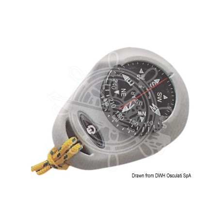 Compas RIVIERA Mizar avec boîtier souple gris