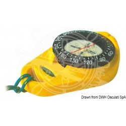 Compas RIVIERA Orion avec boîtier souple jaune